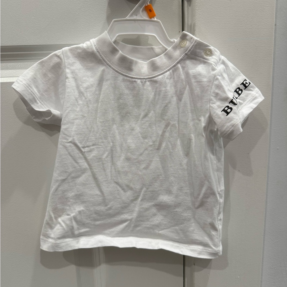 Boys White Short Sleeve Shirt
